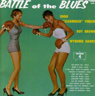 the album cover for Vinson & Harris - Battle of the Blues