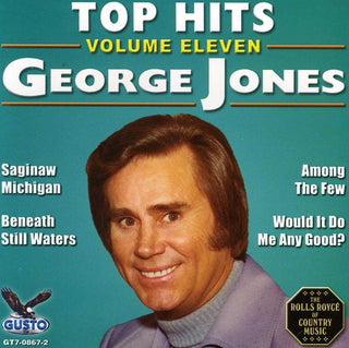 the album cover for George Jones - Top Hits 11