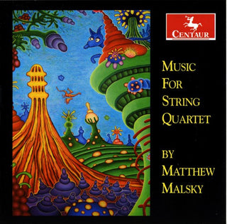 the album cover for M. Malsky - Music for String Quartet