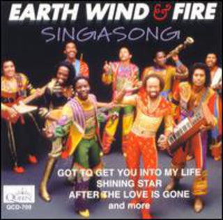 the album cover for Earth, Wind & Fire - Singasong
