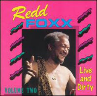 the album cover for Redd Foxx - Live & Funny 2
