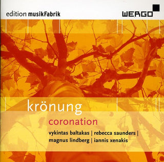 the album cover for Musikfabrik - Kronung (Coronation)