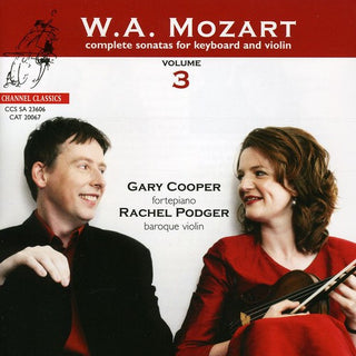 the album cover for W.A. Mozart - Violin Sonatas 3