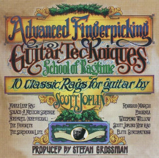 the album cover for 10 Classic Rags Of Scott Joplin Arranged For Finge - 10 Classic Rags Of Scott Joplin Arranged For Fingerstyle Guitar