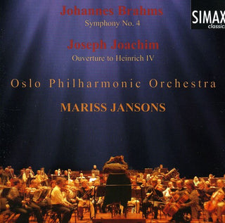 the album cover for Oslo Philharmonic Orchestra - Symphony 4 / Overture to Heinrich Iv
