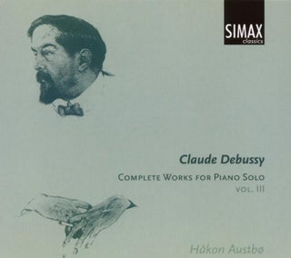 the album cover for C. DEBUSSY - Complete Works for Piano Solo 3