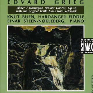 the album cover for Knut Buen - Norwegian Peasant Dances