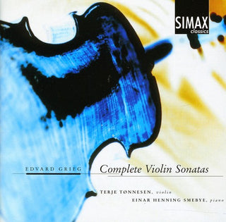 the album cover for Terje Tønnesen - Complete Violin Sonatas