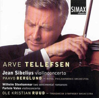 the album cover for J. SIBELIUS - Violin Cto in D minor / 2 Sentimental Romances