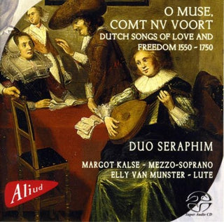 the album cover for Duo Seraphim - O Muse, Comt Nu Voort