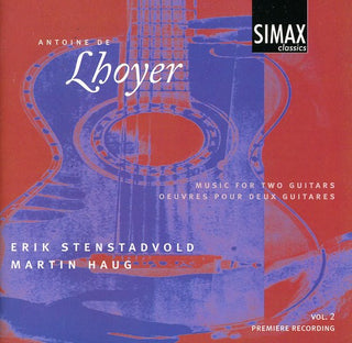 the album cover for Lhoyer - V.2: Music for Two Guitars