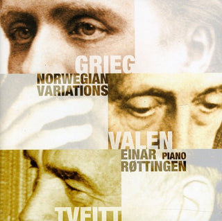 the album cover for Einar Røttingen - Norwegian Variations