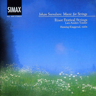 the album cover for Risør Festival Strings - Music for Strings