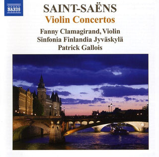 the album cover for C. SAINT-SAENS - Violin Concertos 1-3