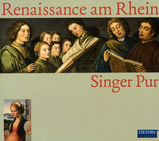 the album cover for De Cleve/Pevernage/Hagius - Renaissance Am Rhein: Motets / Lieder & Chansons