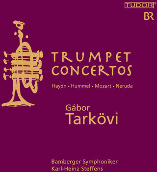 the album cover for Gabor Tarkovi - Trumpet Concertos