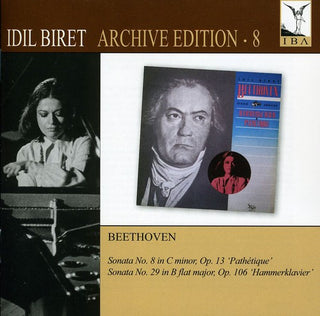the album cover for Idil Biret - Archive Edition 8: Piano Sonatas 8 & 29