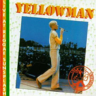 the album cover for Yellowman - Live at Reggae Sunsplash