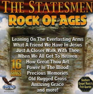 the album cover for Statesmen - Rock of Ages