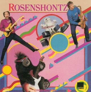 the album cover for Rosenshontz - Rock N Roll Teddy Bear