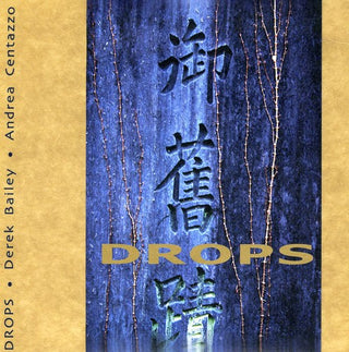 the album cover for Derek Bailey & Andrea Centazzo - Drops