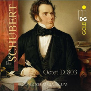 the album cover for Schubert / Consortium Classicum - Octet in F - D 803