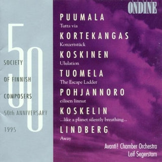 the album cover for Segerstam / Avanti Chamber Orchestra - Society Of Finnish Composers