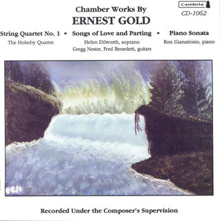 the album cover for E. GOLD - Chamber Works