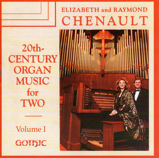 the album cover for Elizabeth Chenault - 20th Century Organ Music for Two 1