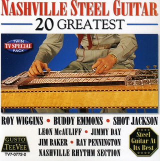 the album cover for Nashville Steel Guitar-20 Greatest - 20 Greatest
