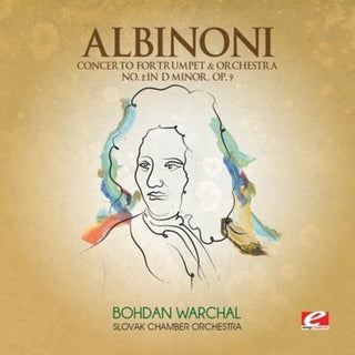 the album cover for Tomaso Albinoni - Concerto For Trumpet & Orchestra (Ep) (Mod)
