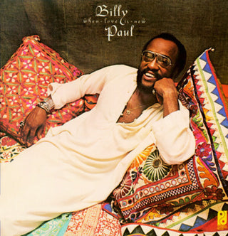 the album cover for Billy Paul - When Love Is New