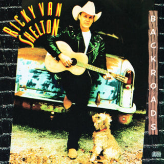 the album cover for Ricky Van Shelton - Backroads