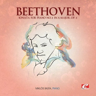 the album cover for MiklÃ³s Skuta - Sonata for Piano 2 in a Major