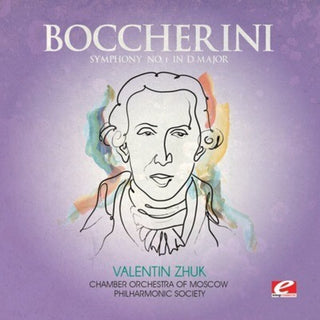 the album cover for Boccherini - Symphony 1 in D Major