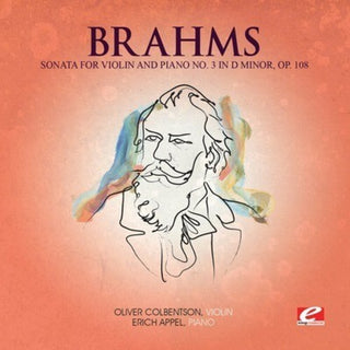 the album cover for Brahms - Sonata Violin & Piano 3