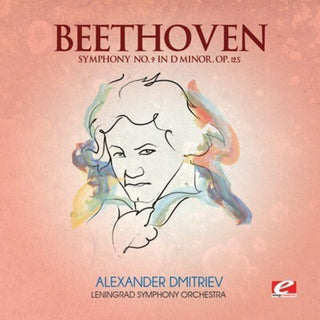 the album cover for Beethoven - Symphony 9 in D minor