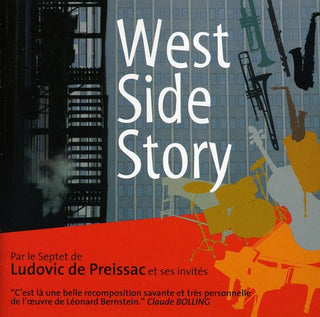 the album cover for De Ludovic Preissac Septet - West Side Story