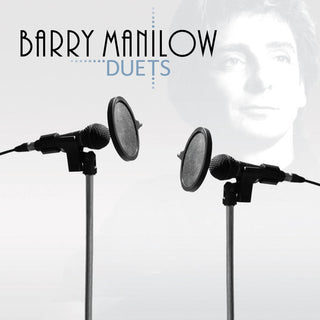 the album cover for Barry Manilow - Duets