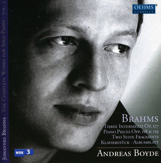the album cover for Andreas Boyde - Complete Works for Solo Piano 5