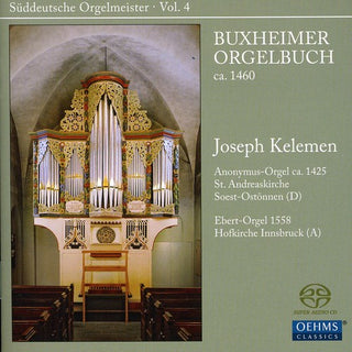 the album cover for Joseph Kelemen - Sueddeutsche Orgelmeister 4