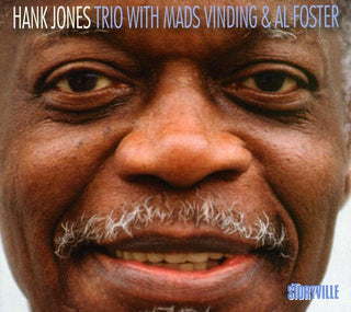 the album cover for Hank Jones Trio - Trio With Mads Vinding and Al Foster