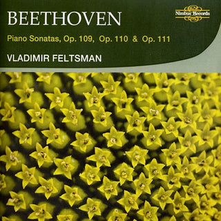 the album cover for L.V. Beethoven - Piano Sonatas Op 109 110 111