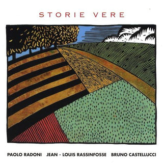 the album cover for Paolo Radoni - Storie Vere