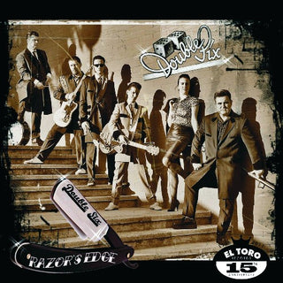 the album cover for Double Six - Razor's Edge