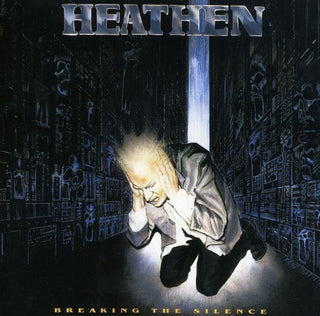 the album cover for Heathen - Breaking the Silence