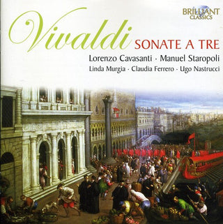 the album cover for A. Vivaldi - Sonate a Tre