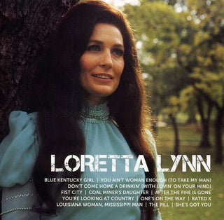 the album cover for Loretta Lynn - Icon