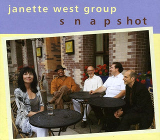the album cover for Janette Group West - Snapshot