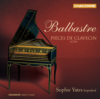 the album cover for Sophie Yates - Pieces de Clavecin